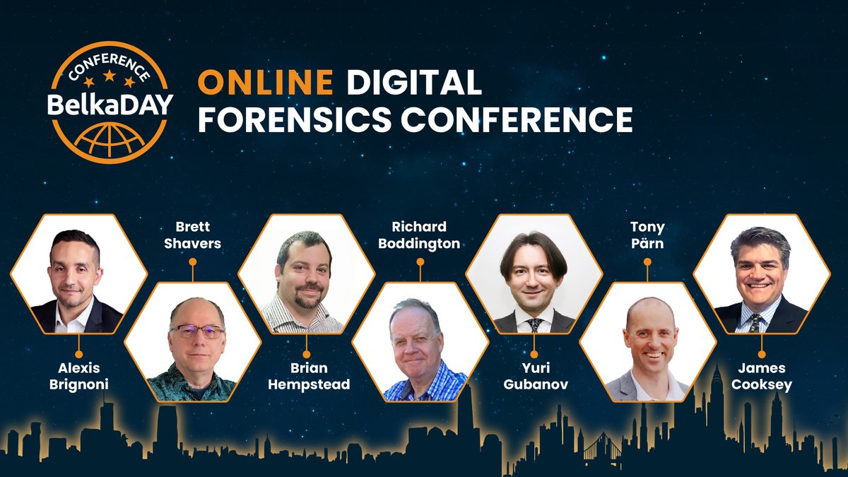 Guest speakers announced for BelkaDay 2024!

Check out the detailed agenda and presentation topics: eu1.hubs.ly/H08QrKW0

#BelkaDay #DFIR #digitalforensics #computerforensics #mobileforensics #incidentresponse #cybersecurity