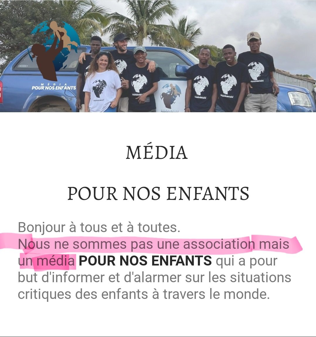 Soph3006's tweet image. Qui gère pournosenfants.media? Qui sont ces mysterieux membres du bureau? Ptdr🙄
Soumet 1 participation aux dons à but humanitaire!
Absence de mentions légales! 
Bizarre non!?
#DylanThiry #influvoleurs #arnaques #cagnotte #detournement #earthquake #Macron #ColumbiaUniversity