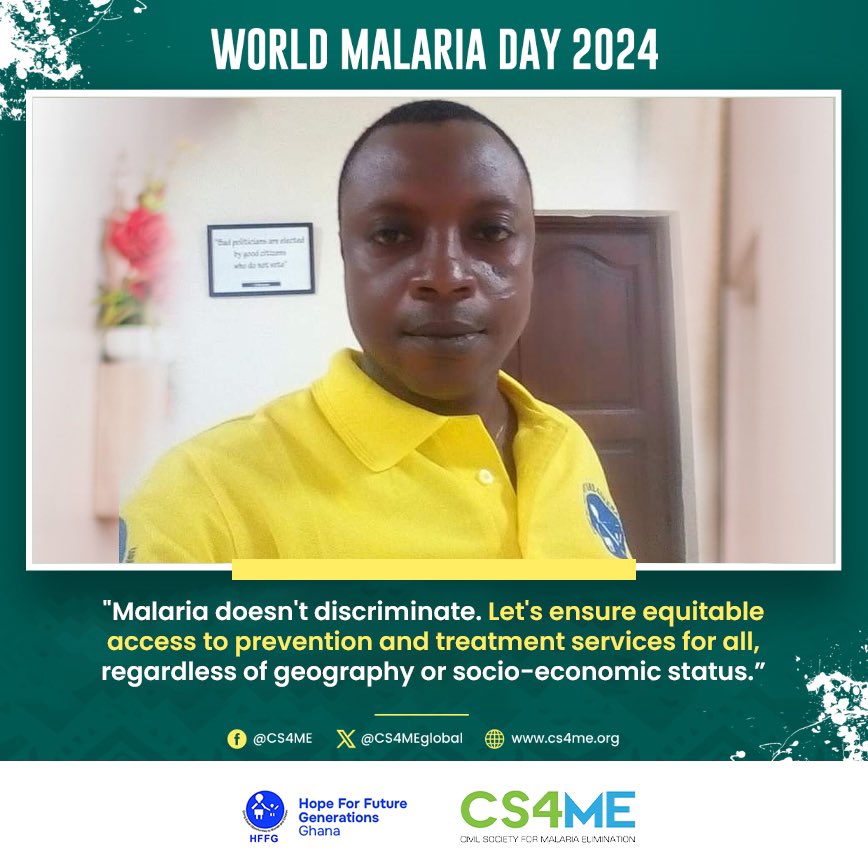 Nearly half the world's population is at risk for malaria‼️ What can you do to support the fight for equal access to malaria prevention and treatment services for everyone, irrespective of their location or socio-economic background❓ #endmalaria #worldmalariaday2024