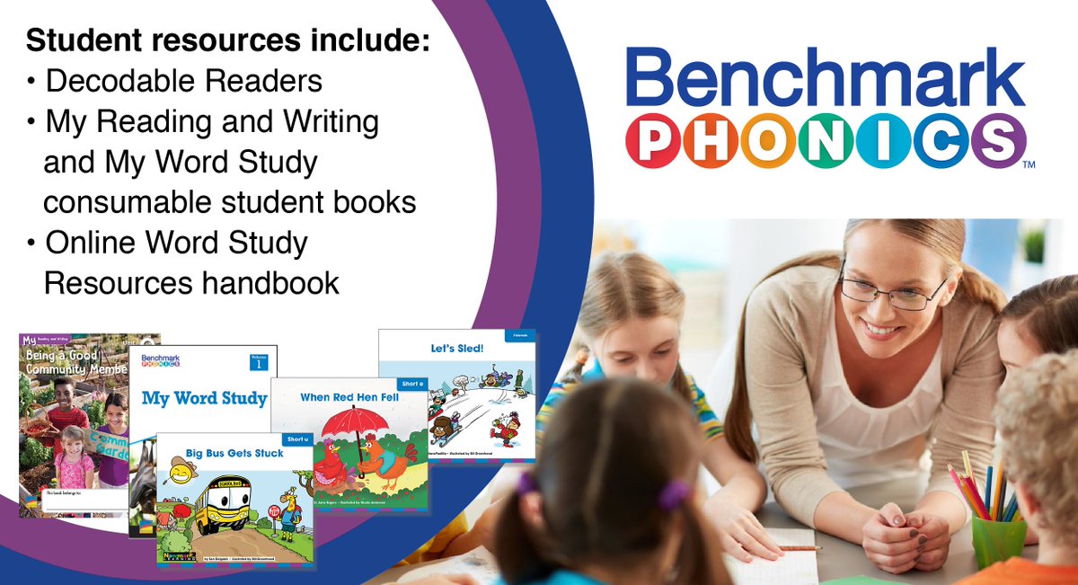Discover the Benchmark Phonics resources based on the latest Science of Reading research and aligned to the tenets of Structured Literacy! Its systematic, multi-modal instruction will address all your phonics needs. Learn more→ hubs.ly/Q02tdjS50