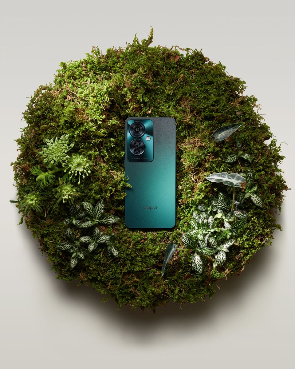opposingapore's tweet photo. Inspired by nature, featuring deep greens with a lush forest. The #OPPOReno11F5G in Palm Green is absolutely breathtaking.
Learn More: https://t.co/VWEk164cLz
#LikeEverySnap #ThePortraitExpert https://t.co/ryI2Eixhnp