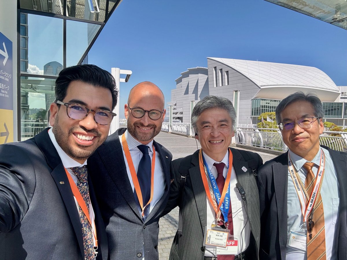 Profs. Merseburger and Vásquez together with Dr. Tomita and Dr. Segawa are at the Congress of the Japanese Urological Association to present the latest updates in uro oncology and share experiences from a European perspective as part of our longstanding relationship with the JUA.