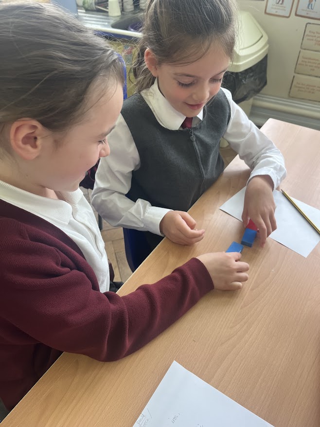 'Year 3 experimented with magnets and discovering that like poles repel each other and unlike poles attract each other! 🧲 

#SacredHeart #GrowInLove #Teddington