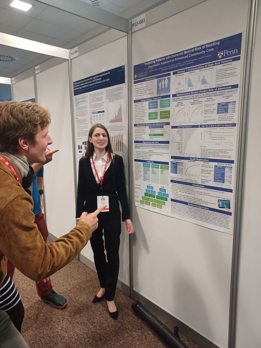 Sabina London getting some attention for her poster at #adi2024