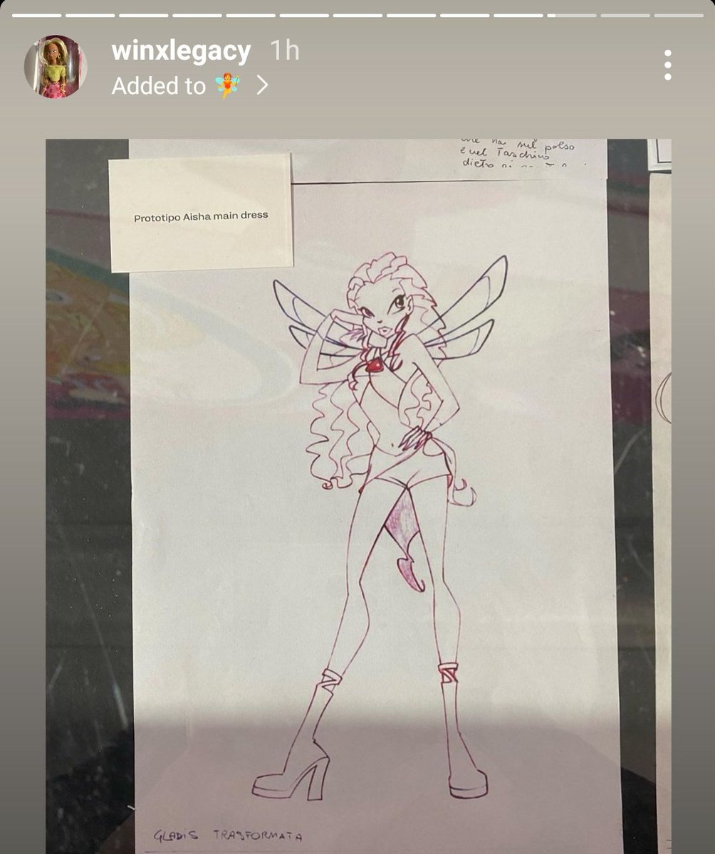 WinxOfElements's tweet photo. Prototype Aisha (Gladis) mission and Magic Winx outfits! ✨

#winx #winxclub https://t.co/xfeInEKEXh