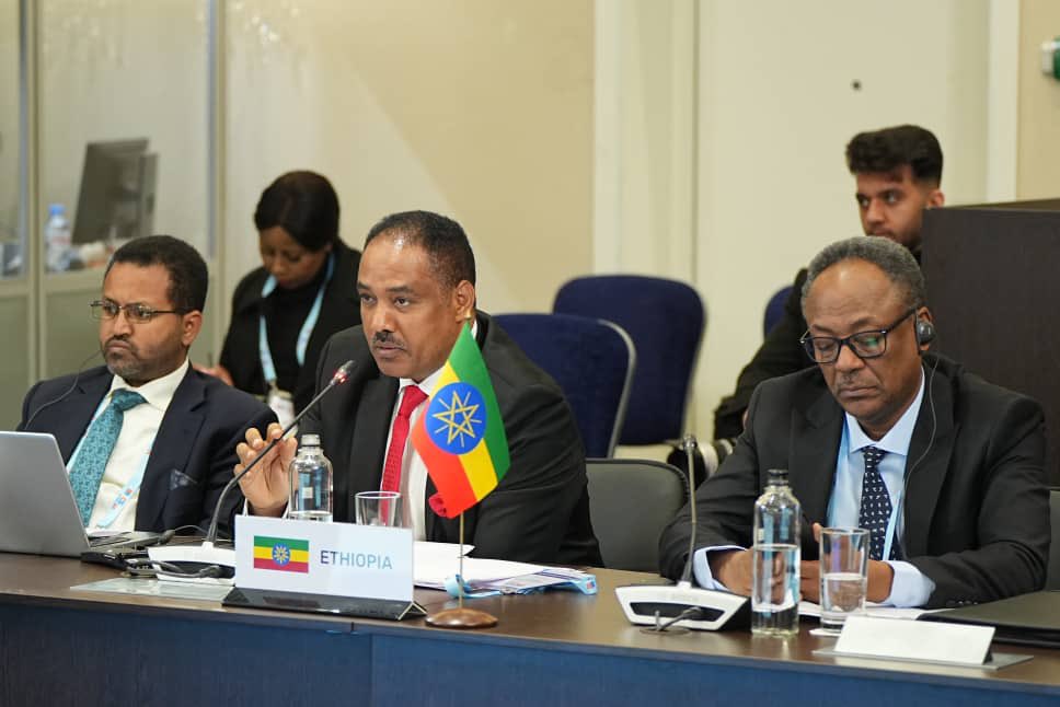Participating in the consultation of #BRICS Deputy Foreign Ministers on the situation in the Middle East and North Africa. Reaffirmed #Ethiopia’s principled-position to address conflicts through peaceful means, respecting sovereignty and national ownership. Stressed the primacy…