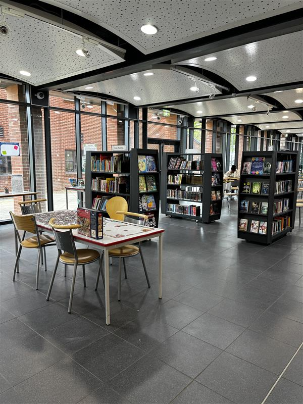 WSClibrary's tweet image. Have you visited our new library space yet at Leonardo House? Here’s a sneak peek for all you that haven’t 
#library #libraryspace #booklover #newspace #comevisit