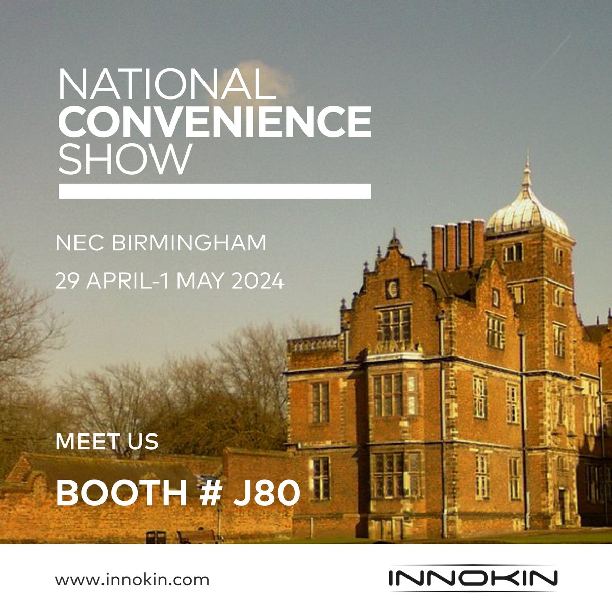 InnokinStore's tweet photo. 🌟 Join us at the National Convenience Show! 🌟

📅 Date: April 29th - May 1st, 2024
📍 Location: NEC Birmingham
👉 Booth: #J80

Get ready for an electrifying experience! Swing by Booth #J80 to discover the latest innovations from Innokin!

See you there! 

#Innokin #NCS2024 https://t.co/Chx8KMi52q