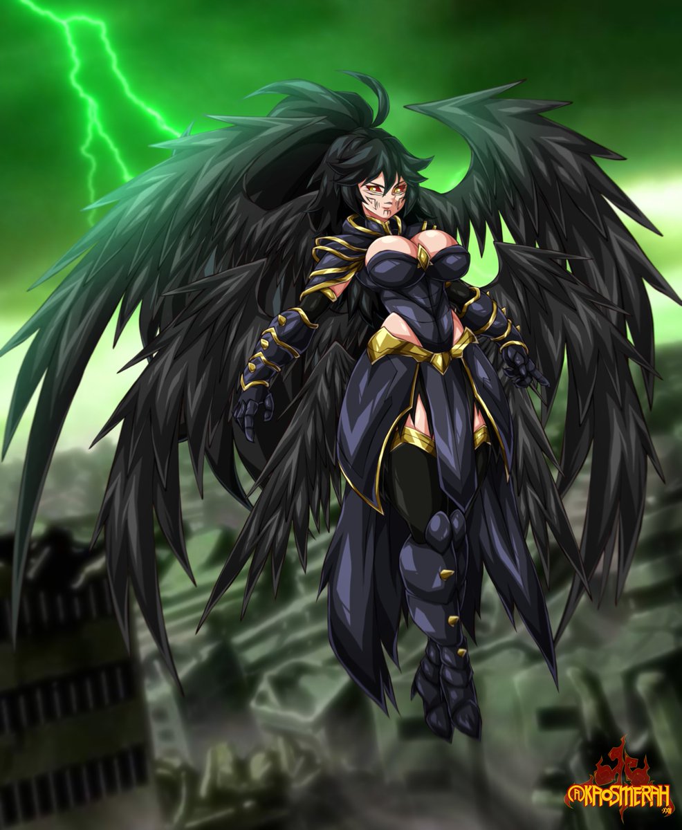 Kaosmerah1's tweet photo. Soaring gracefully into the skies
Neriah takes flight with her six black wings
OC & Concept by @XVelnari
ใCOMMWORKใ โช๏ธ1615
Thanks for supporting me
#ocart #dragonballOC #OCgirl #animeOC #animegirl #wingedOC https://t.co/mWGCC4cNyd