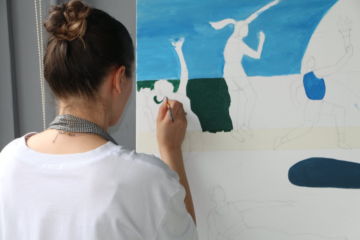 📍Sakarya Gençlik Merkezi

🎨#GüzelSanatlarAtölyesi Resim eğitiminde öğrenciler, tuval üzerine renklendirme çalışmaları yapıyor. ✍️

#GSBGM
#GüzelSanatlarAtölyesi