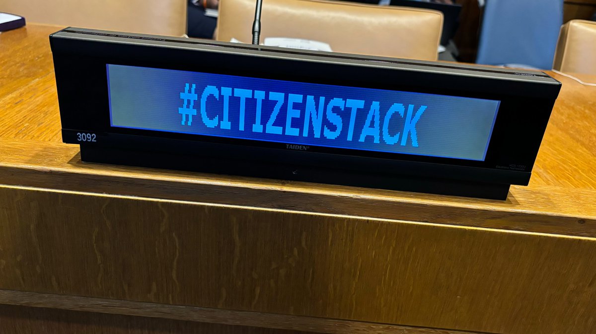 Checking in at the UN!
#CitizenStack #DigitalEquals