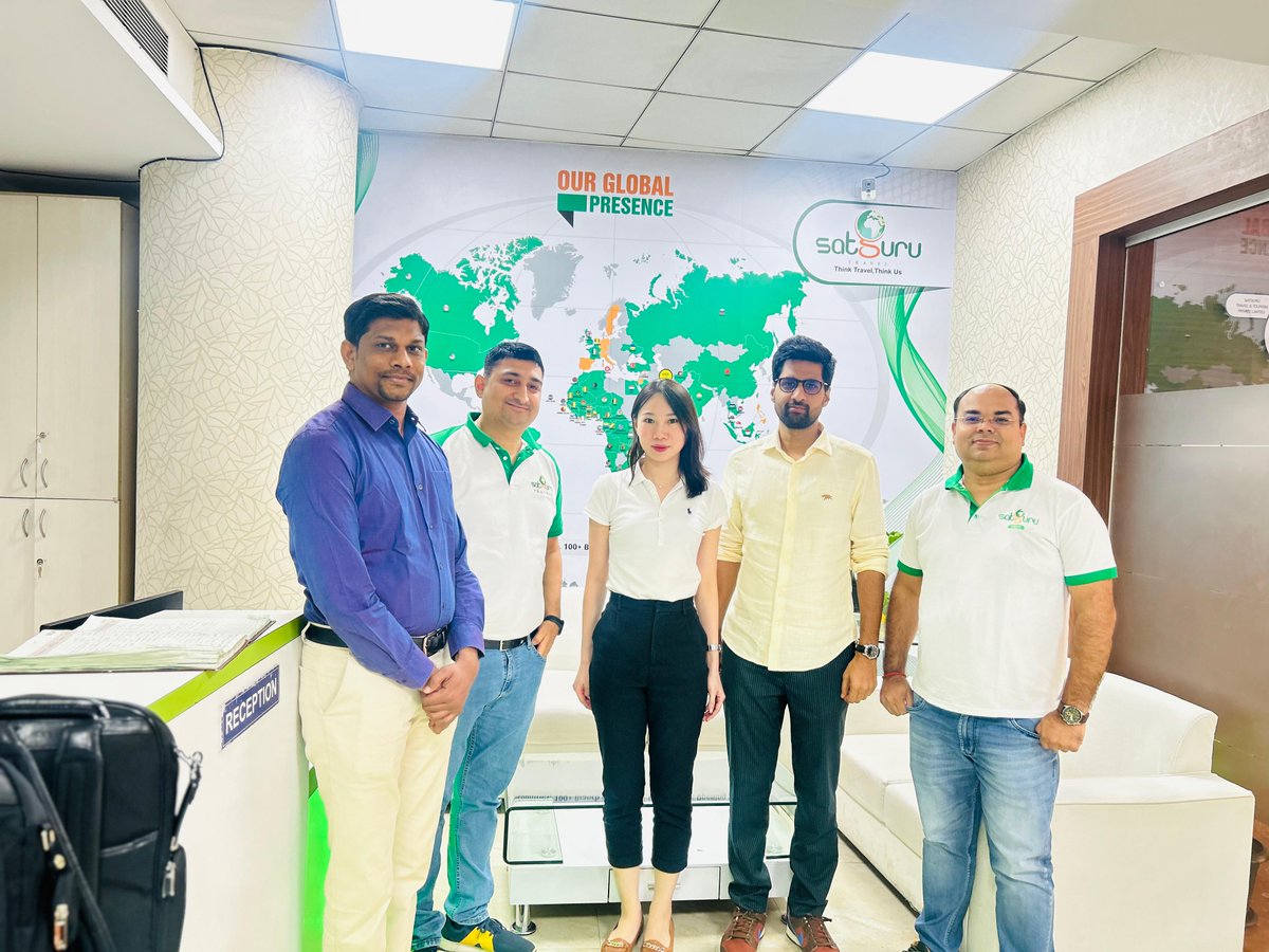 'Exciting times at Satguru DMC as we recently met with Expedia to further deepen our partnership. 
.
.
.
.
.
#TravelInnovation #StrategicPartnership #IndustryLeaders #Travelindustry #travel #satgurudmc #expedia #expediagroup