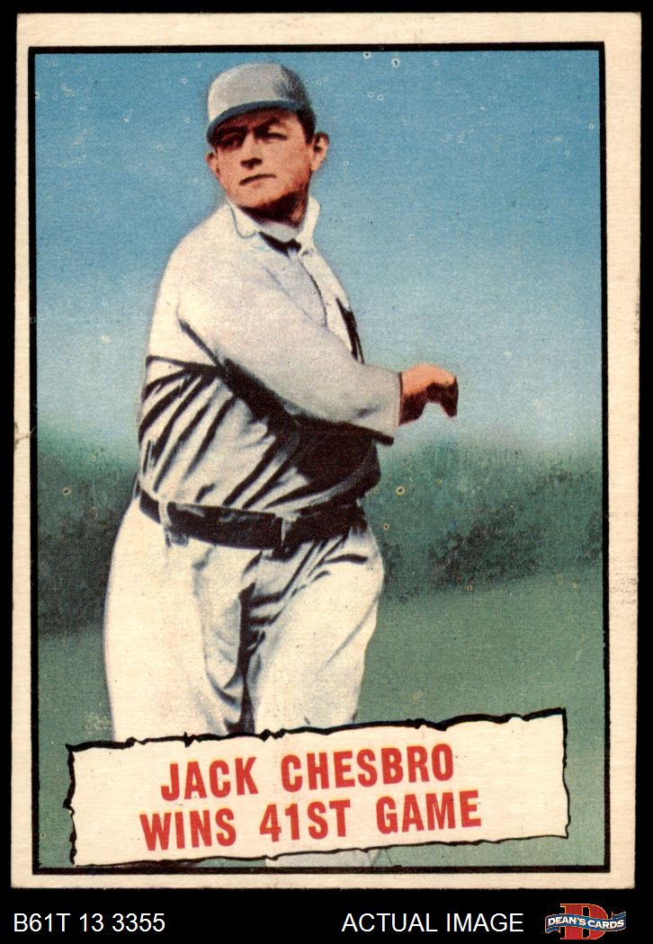 Jack Chesbro is a pitcher you may not be aware of, but he owns the modern day (after 1900) record for most wins in a single season: 41 set in 1904.

He was the ace of the New York Highlanders (they became the Yankees in 1913). Chesbro started 52 games in 1904 and completed 48,…