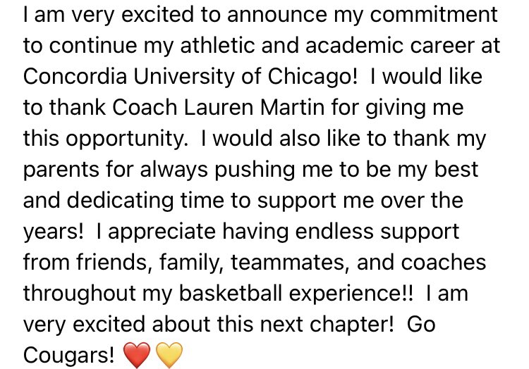 Committed!  <a href="/CUCWBball/">CUC Women’s Basketball</a> <a href="/CoachLaurenWBB/">Lauren N Martin</a> <a href="/LadyLightningIL/">IL Lady Lightning</a> <a href="/LPLancerBB/">LPLancerBB</a>