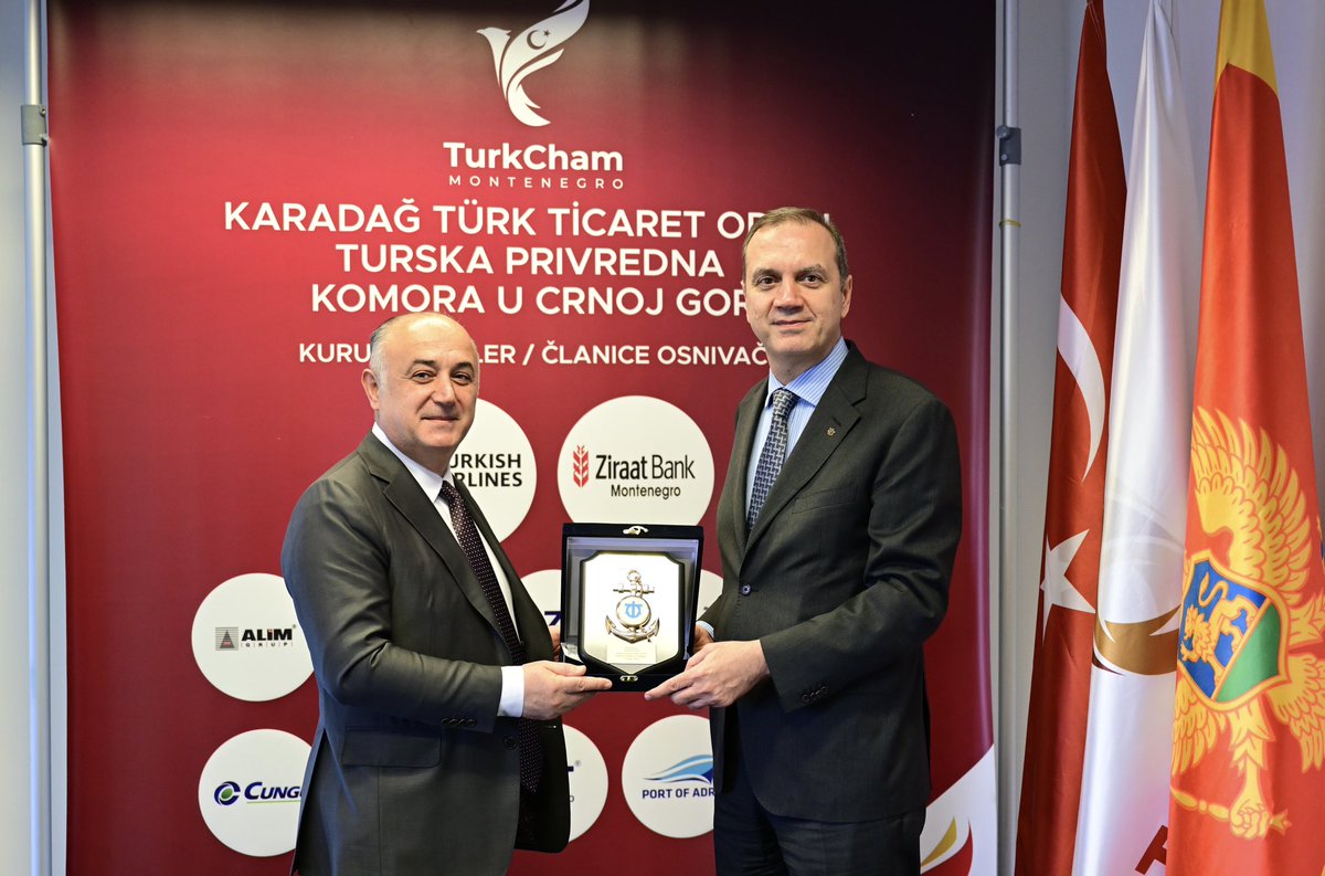 İMEAK Deniz Ticaret Odası Yönetim Kurulu Başkanımız Tamer Kıran ve beraberindeki Odamız Heyeti, 25 Nisan 2024 Perşembe günü Karadağ Cumhuriyeti’nde resmi ziyaretlerde bulundu. 🔗 bit.ly/3w7O5t4