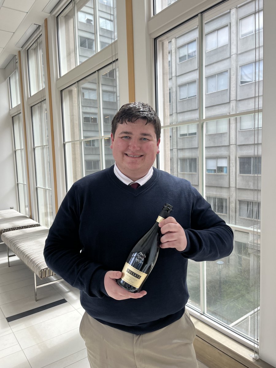 Belated congratulations to our most recent Ph.D. candidate John Brymer on passing his qualifying exam! Way to go John 🎉