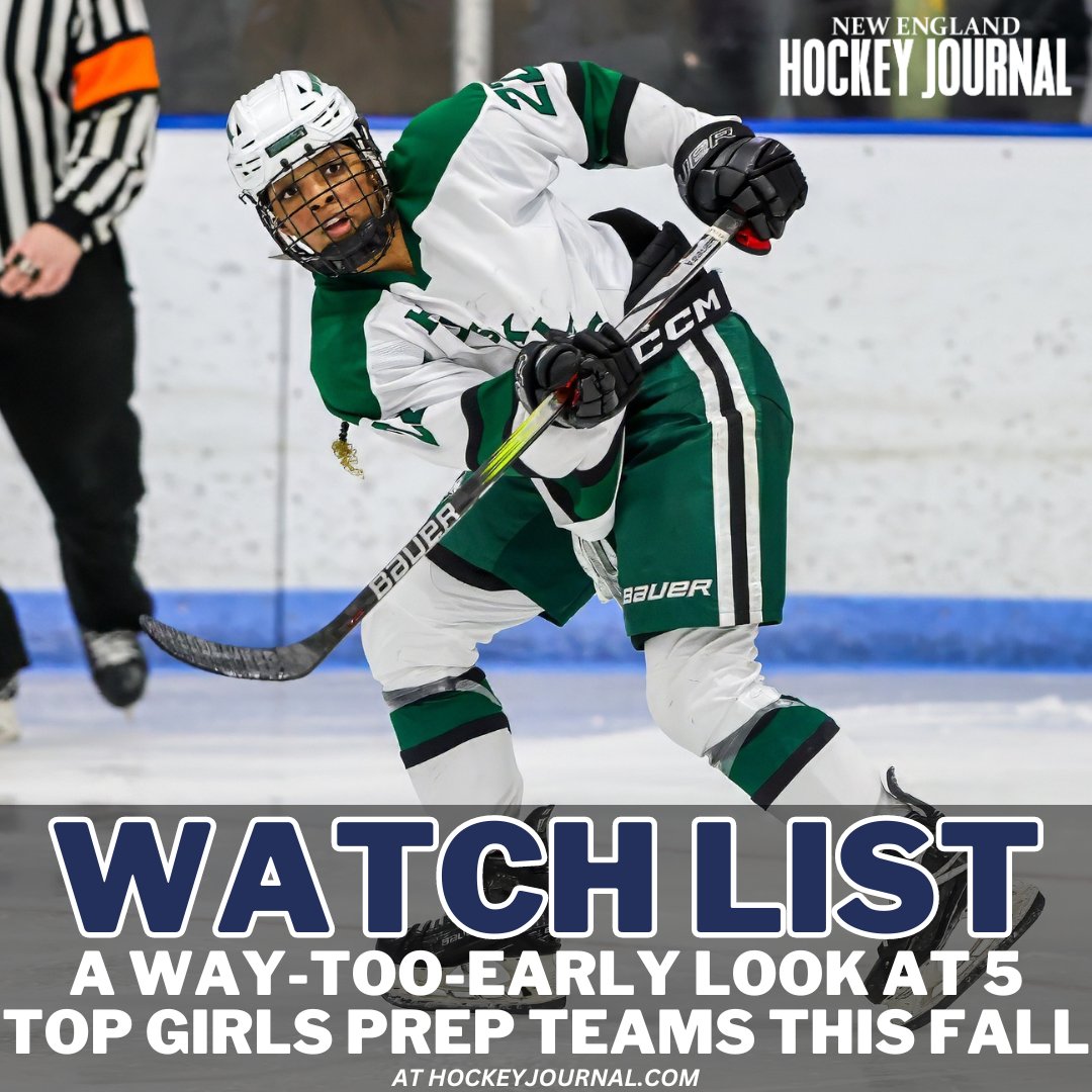 What will girls prep hockey look like in 2024-25? @PatDonn12 highlights 5 teams who project to be top contenders next season. READ: hockeyjournal.com/a-way-too-earl…