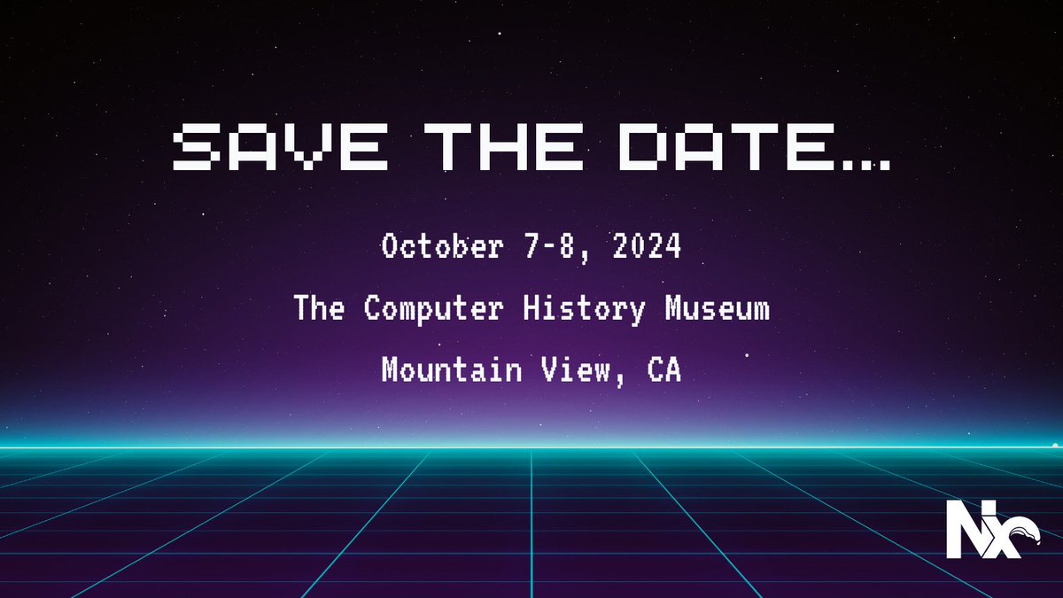 ✏️📆 Save the date! Our next conference will take place on October 7th & 8th at the Computer History Museum in Mountain View, CA. More details coming next week, so stay tuned! 👀