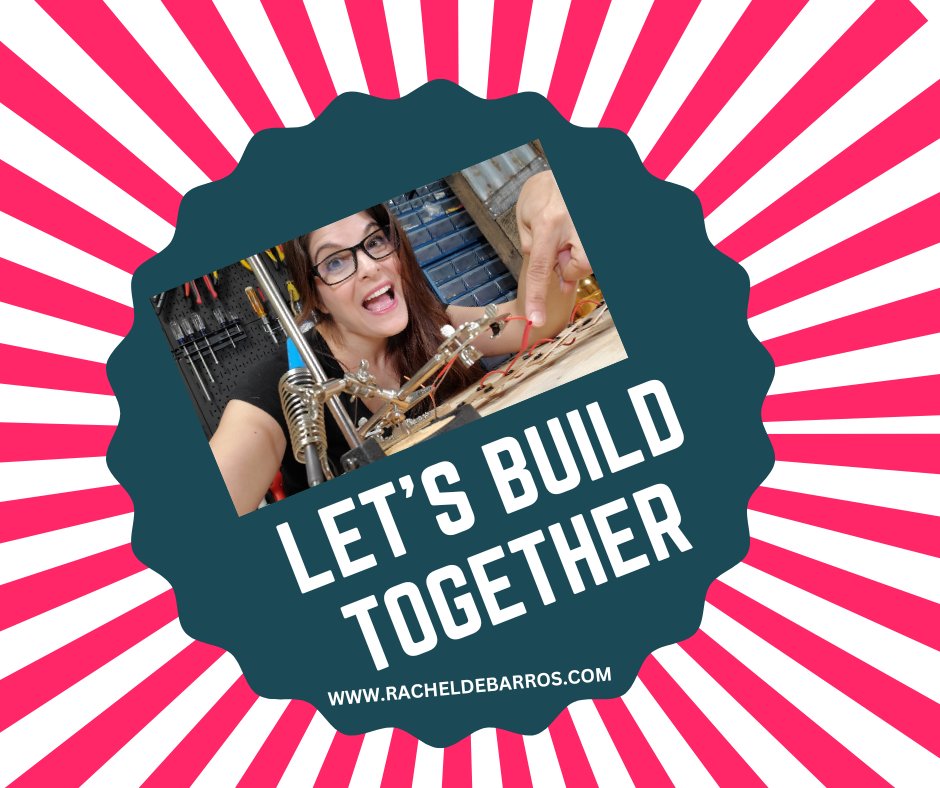 Come build with me LIVE. 
#robiticsandsmartenigeering #animatronics #arduino #robotics #technology #engineering #racheldebarros