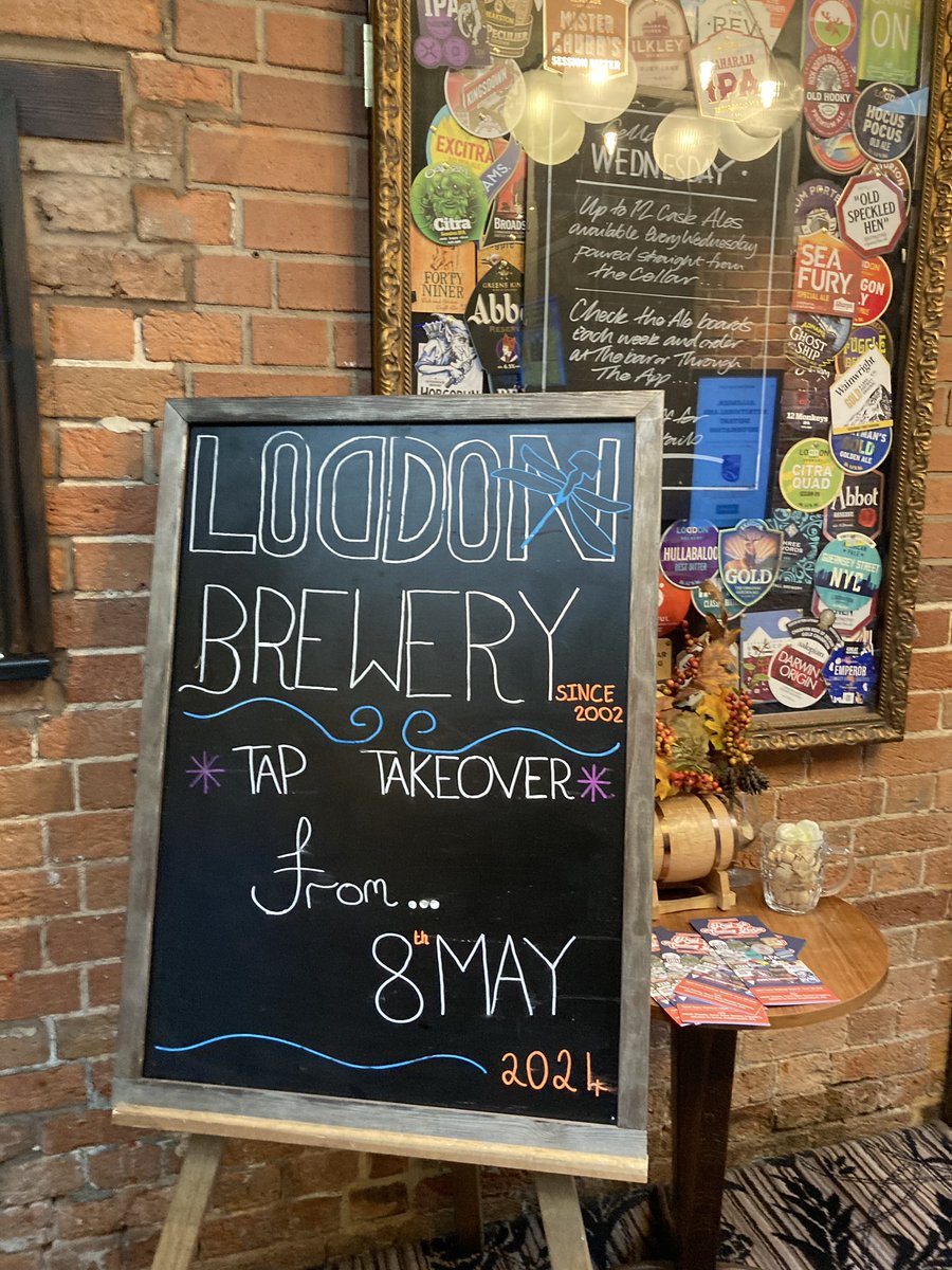 Loddon Brewery tap takeover from 8 May at the Hatchet Inn, Newbury.