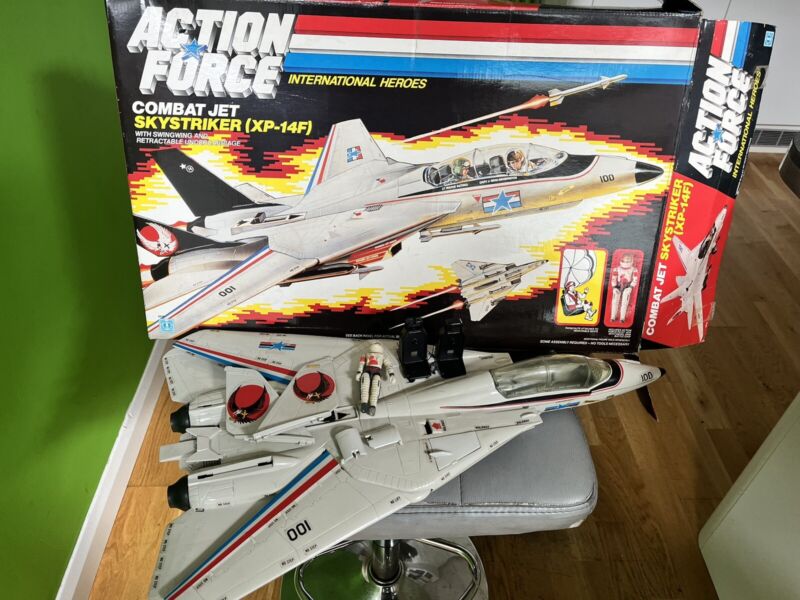 Vintage GI Joe Action Force Combat Jet Skystriker XP-14F original + box & figure

ebay.co.uk/itm/Vintage-GI…

#ad #GIJoe #ActionForce