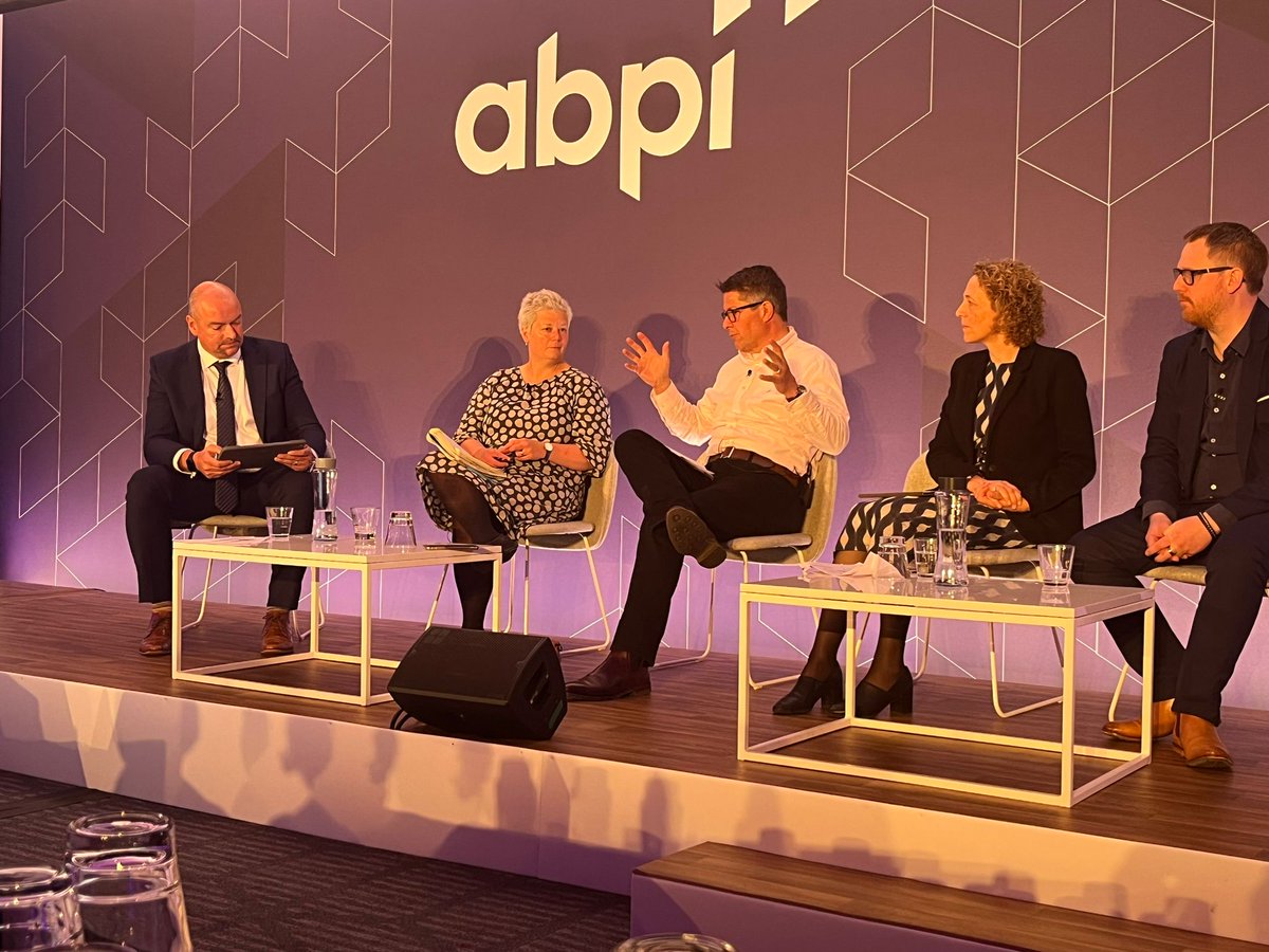 John Arthur, Director, Medicines Manufacturing Innovation Centre, @ukCPI discusses how using innovation and our brightest people can bring sustainability to manufacturing. #ABPIConf24