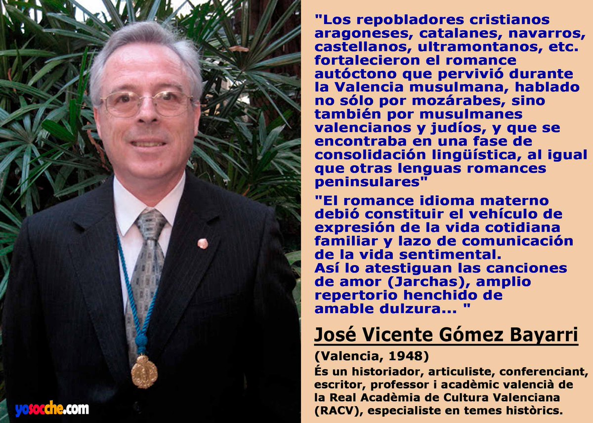 Mes informacio del José Vicente Gómez Bayarri en lenciclopedia.org/wiki/Jos%C3%A9…
@L_Enciclopedia

Image: yosocche.com/ilustres-habla…
@YoSocChe

#DespertaComunitatValenciana
#LlenguaValenciana en les #NormesdElPuig
#VotaNormesdElPuig 
#StopCatalanisme
#StopAutoOdi