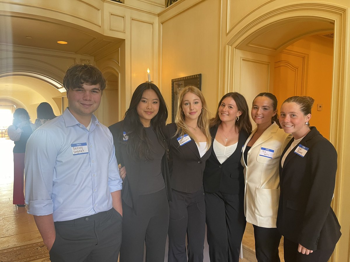 AGS volunteering at a campaign event for NMUSD school board area 3. Civic engagement at all levels is so important!