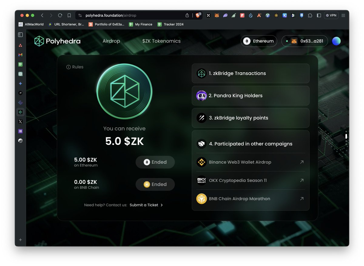 @PolyhedraZK  is the claim process ended?

You guys said that the small portion airdrop can be claimed over BNB? we are waiting for that but the website shows it as ended?

Is there any Clarification on this? 

@vreeland @I_NicoNiconi
#Polyhedra #ZK #Airdrop
