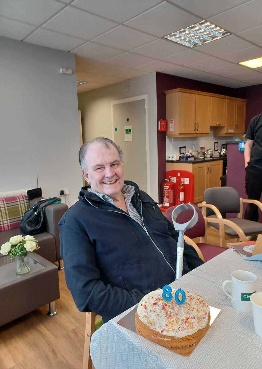 Martin from The Curzon recently celebrated his 80th birthday and had a tea party in the The Curzon Community room. Happy birthday, Martin! 🎈🥳