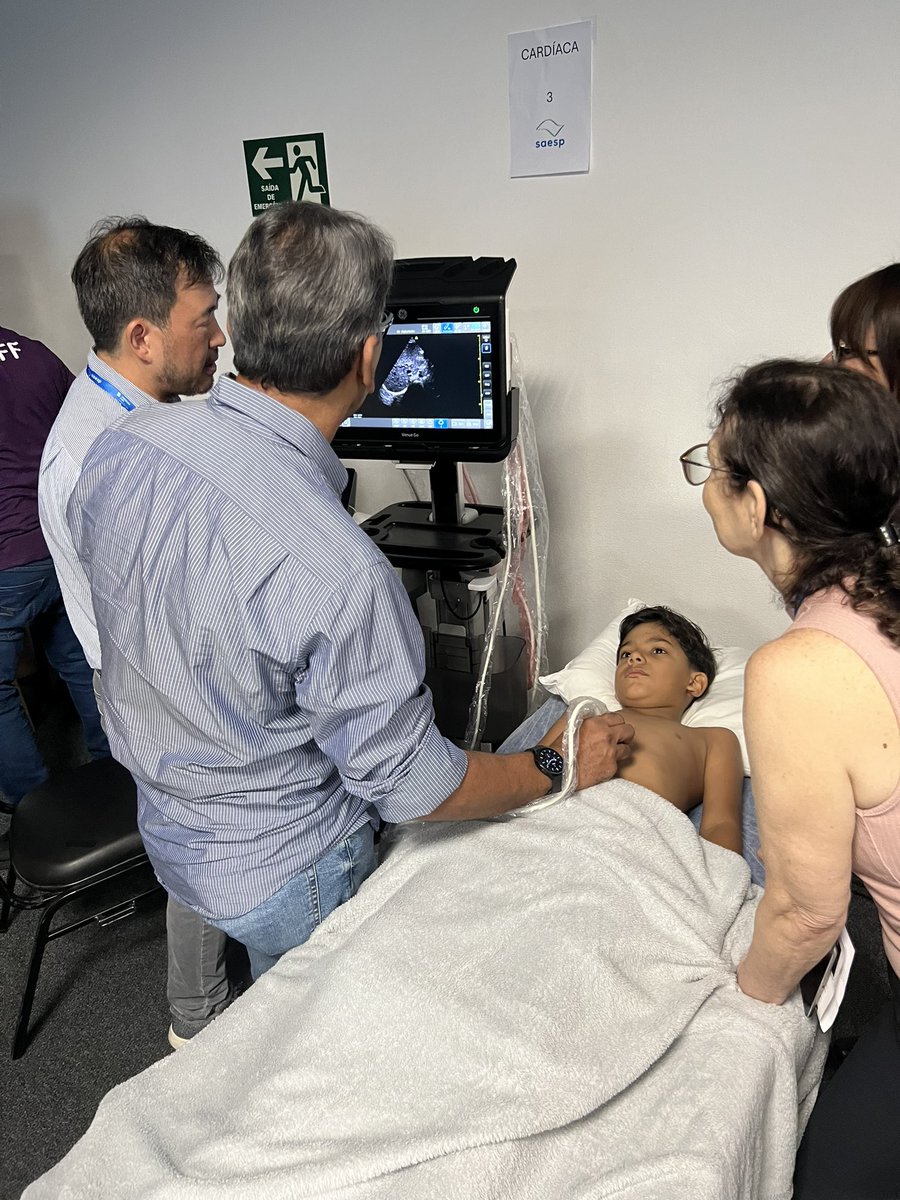 Excited to launch #COPA24 @saesp with a dynamic #PedsAnes #POCUS workshop led by our colleagues from @CHOP_GenAnesth, including coordinator @ElainaLin10 and instructors @theRodrigoDaly, @gabriel_anesth, @quintao_quintao, @ricardovieirac Denis Jablonka, Bruna Klauck, Marcela