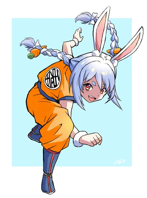 #ぺこらーと 兎田ぺこらさんのドラゴンボール初見の反応が新鮮でオラ ワクワクすっぞ!