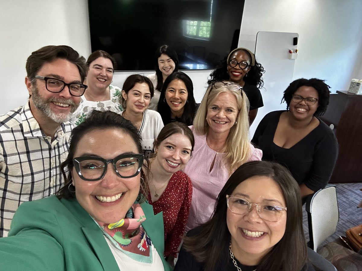 How lucky are we to have such stellar graduate assistants and student assistants? Thank you for helping us ☀️shine bright ☀️