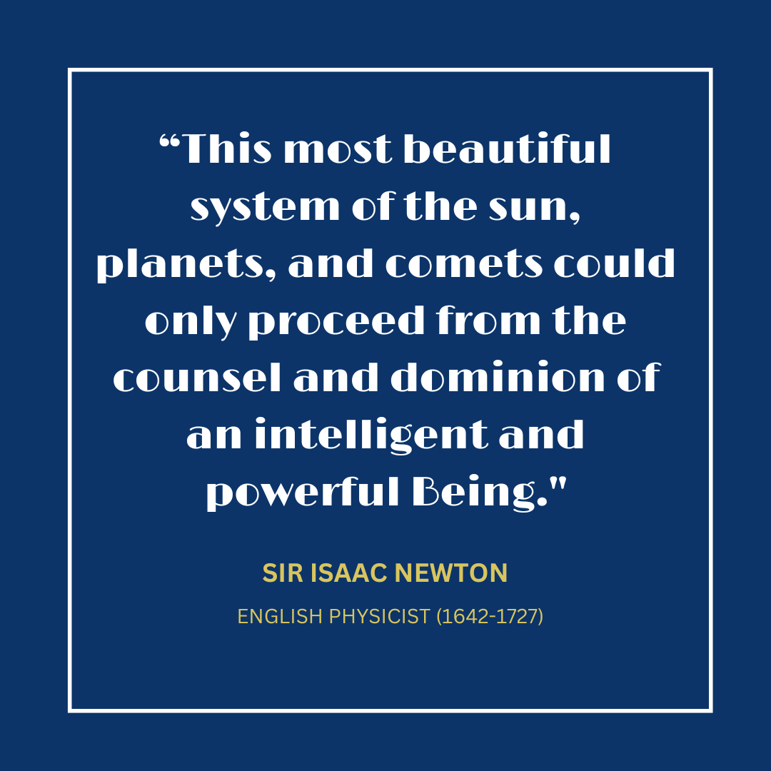 In the words of Sir Isaac Newton, the wonders of our solar system testify to the wisdom and power of a divine Creator. 🌞🌍✨ Order your copy of the international best-seller here: ep4g.com #isaacnewton #wisdomquote