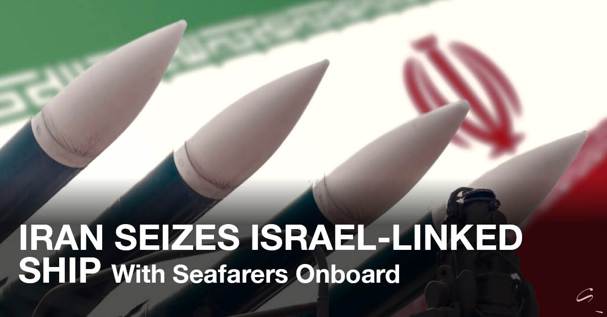 The recent seizure of an Israel-linked ship by Iran has raised concerns, especially with four Filipino seafarers onboard.

Learn more tinyurl.com/2hf9b8ux #MaritimeSafety #Geopolitics #SeafarersRights