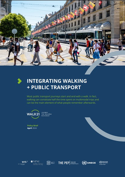 📢Better integrating #walking & public #transport is key to enhancing active #mobility. New @UNECE @WHO_Europe @Walk21Network policy brief presents it as essential for reducing #Co2Emissions & use of private cars + enhancing #urban #health & wellbeing👇 bit.ly/4bf6ljj