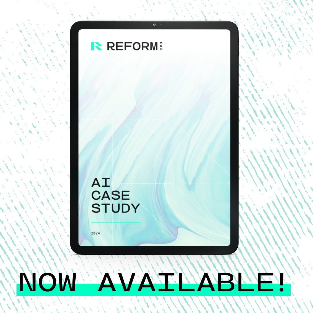 Introducing the Reform AI Case Study.

We are excited to finally launch the big AI Report we've been talking about all week! You can now explore how we're leveraging artificial intelligence to reform the market making industry.

This case study dives into the potential of AI, how