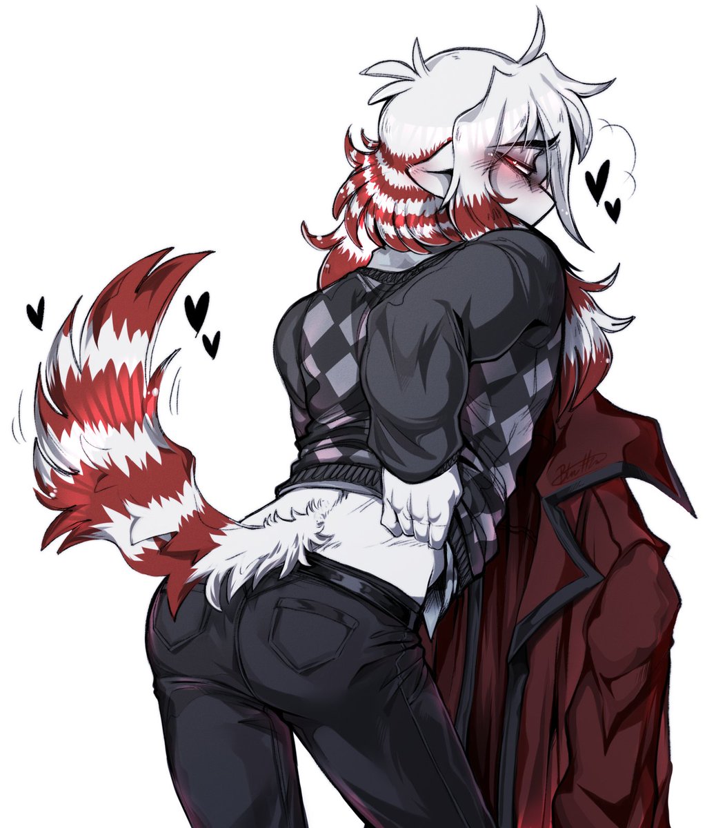 Damon with tail❤️
#Br0kenColors #originalcharacter #digital #doodle #maleyandere