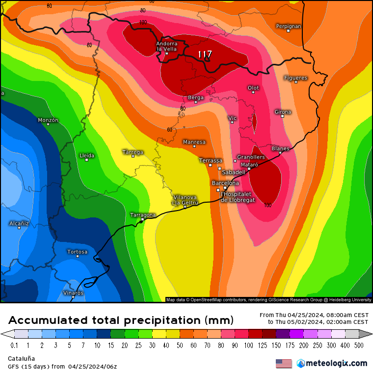 P4Estacions's tweet photo. Estem nerviosos... I és que la situació (si no canvia res) és de primera categoria! 🚨

👉Observeu els acumulats de precipitació 🌧️❄️ dels principals models, van molt forts!

#Projecte4Estacions https://t.co/dMqaEFETV3