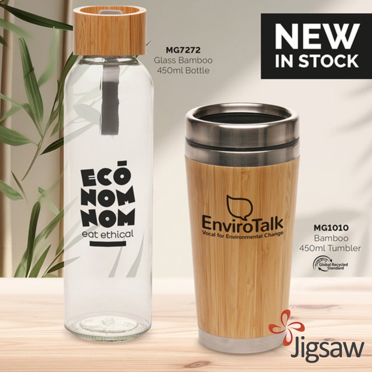 🌿🚀 NEW PRODUCT ALERT! 🚀🌿

We're committed to sustainable solutions, and we're excited to announce the arrival of two eco-friendly additions to our lineup!

🌍💧Visit our website to explore more sustainable options!

🌐 jigsaw-creative.com

#SustainableMerch #EcoFriendly