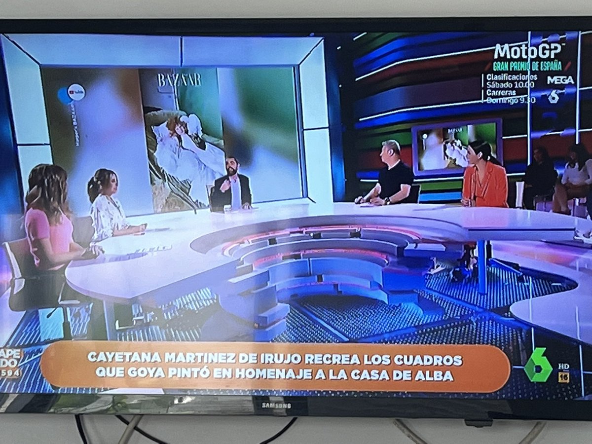 sergiojmart's tweet photo. A más de uno le pegarán un tirón de orejas hoy ….@laSextaTV #zapeando2594 @zapeandola6 @harpersbazaarES https://t.co/PkHLpzdiDC