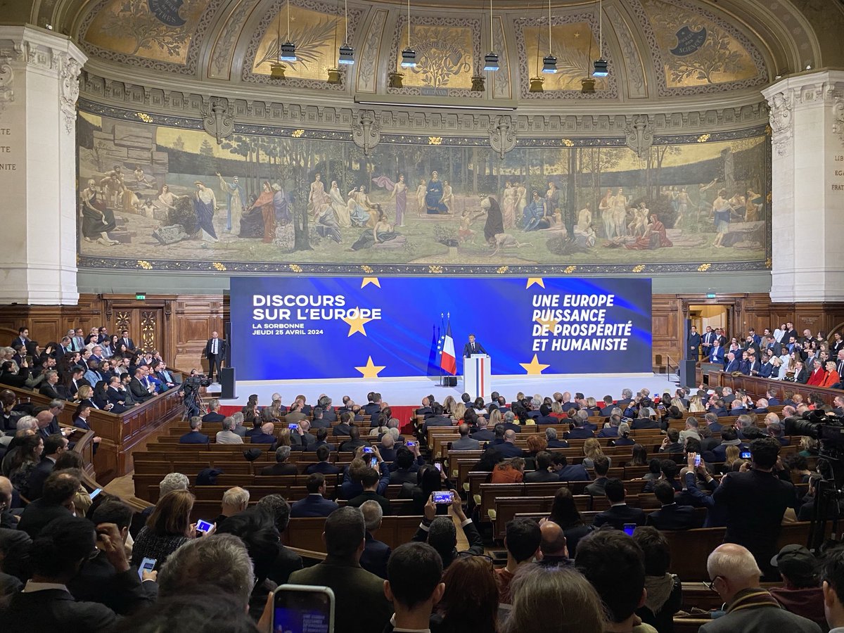 I haven’t seen a text of the @EmmanuelMacron 🇫🇷 speech yet, but I will certainly read with keen interest. Always stimulating. NATO doesn’t seem to be brain-dead any longer, which is reassuring, but there is evidently a risk of Europe dying, which is less so.