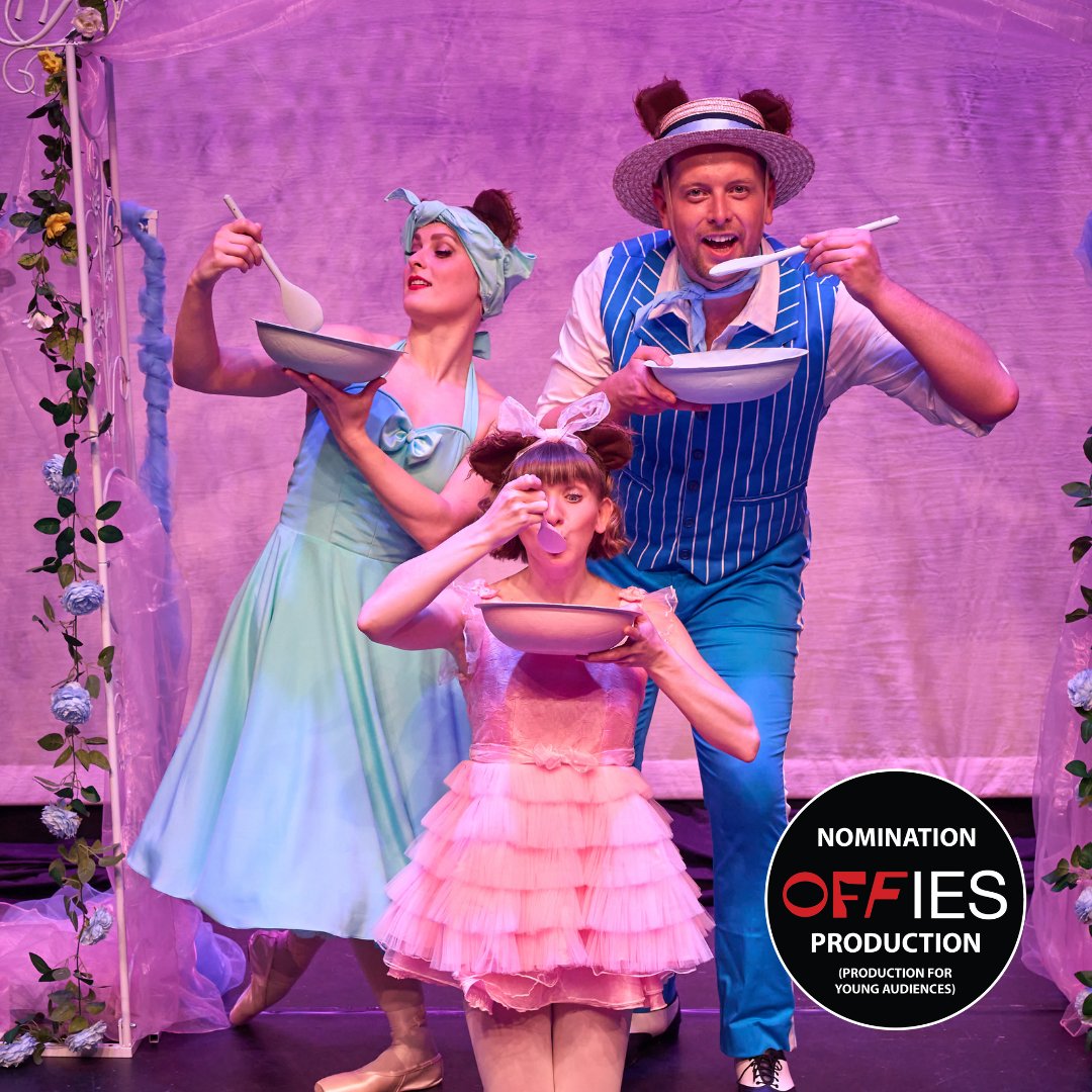 ✨🎉We're over the moon to share that #GoldilocksTheBallet has been nominated for two #OffieAwards as theatre for young audiences! Even more reason to catch this enchanting production this May! A huge thank you to the @OffWestEndCom 🐻 ✨

#OffWestend #GoldilocksAdventure