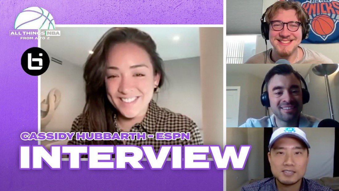 New Playoff episode of “All Things NBA” By @Ballislife @AnalyticsCapper, @krispursiainen & I were lucky to be joined by ESPN’s @CassidyHubbarth to talk 1st round takeaways and playoff predictions. Watch Here - youtu.be/qoOF5r6cCrE?si… 🍏 - podcasts.apple.com/us/podcast/all…