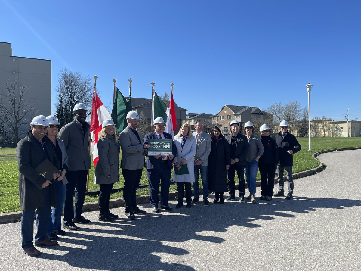 Recap from announcement: City of Kitchener to donate about 2 acres of land to Habitat for Humanity to build around 60 housing units composed of 3-4 bedrooms. This is the first inaugural project for the Build Now project announced last July