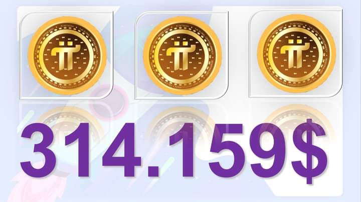 ⚡ 1 $Pi = $314,159❓ 🤔

No One Can Beat Pi Coin in this World!
Pi Coin is the King of Cryptocurrency!  👑

🔆  Do You Agree❓🙋🙋‍♀️
LIKE  ♥️  &  RETWEET  IF  YOU  AGREE!  🐦

#PiCoin #Pioneer #PiNetwork #PiTransactions #PiPayment #PiNetworkUpdates #PiChainMall #PiDay #Pi2Day #KYC