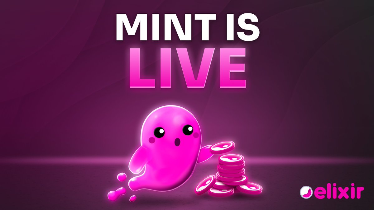 Mint is LIVE! The Elixir Flasks free mint is now active! 

Mint your Elixirs!  👇👇

magiceden.io/launchpad/elix…

The time has come, the laboratory has exploded.