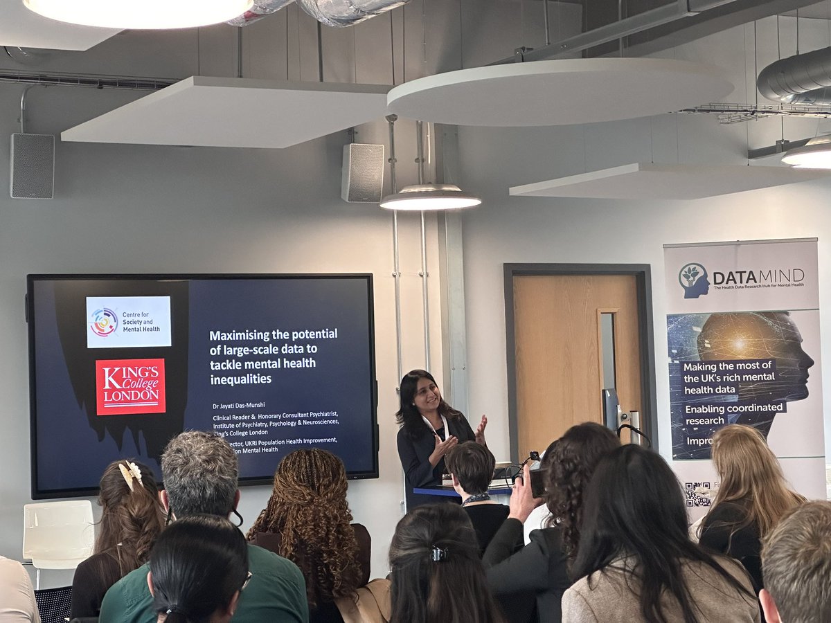 Time to dive into the power of data with @JayDasMunshi, unlocking insights to tackle #mentalhealth inequalities through innovative partnerships & methods. #MQDataScience