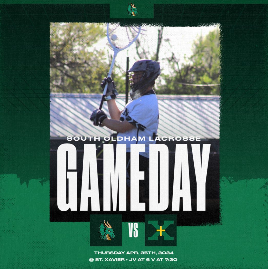 S_O_Lax's tweet image. On the road at St. X tonight! Varsity to follow the JV game. Come out and support! #southlax #ΣΟΕ #wbd #LND #DMGB #reloadrepeat#rentisdue #greenmachine