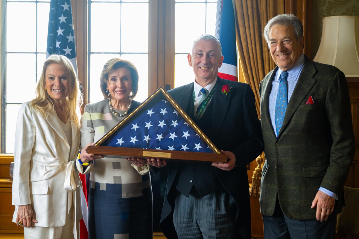 It is the deep and lasting friendships we form with our partners and colleagues in the UK that makes our alliance so vital. Yesterday I joined @SpeakerPelosi as she presented a United States flag to @CommonsSpeaker to celebrate the enduring friendship between our two countries.…